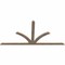 Ekena Millwork Richland Smooth Timber Gable Bracket, Douglas Fir, 84"W x 42"H x 1 1/2"D x 3 1/2"F, 12/12 Pitch GBW084X42X0204RIC00SDF - alternate 3